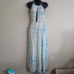 NWT Folkie Maxi Grecian Goddess Dress